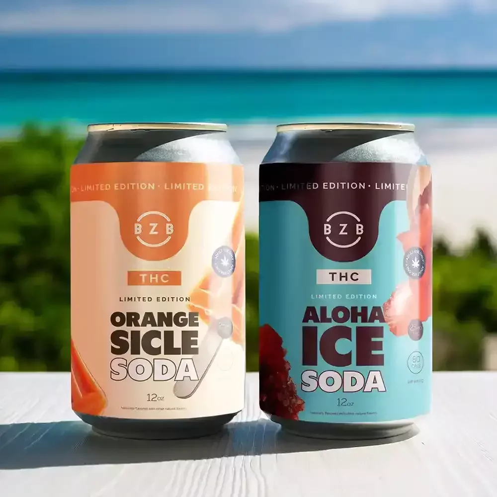 New bZb Limited Edition THC Sodas